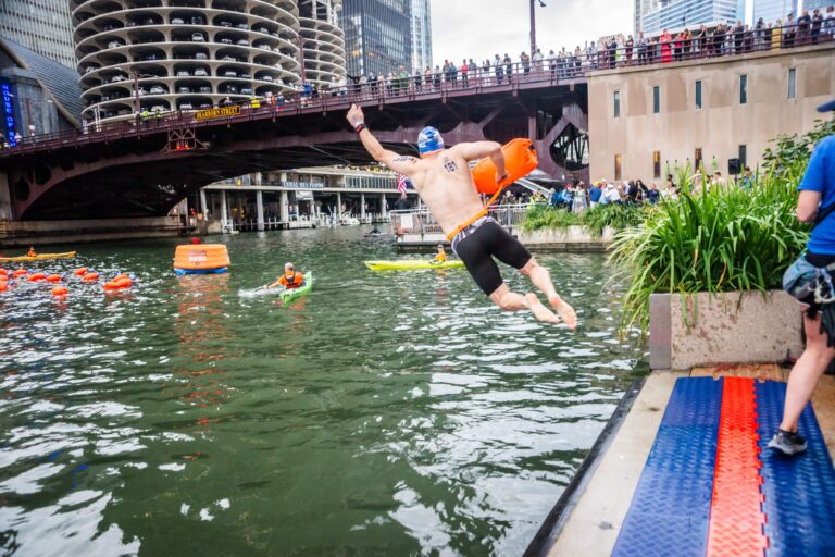 Chicago River Swim/A Long Swim